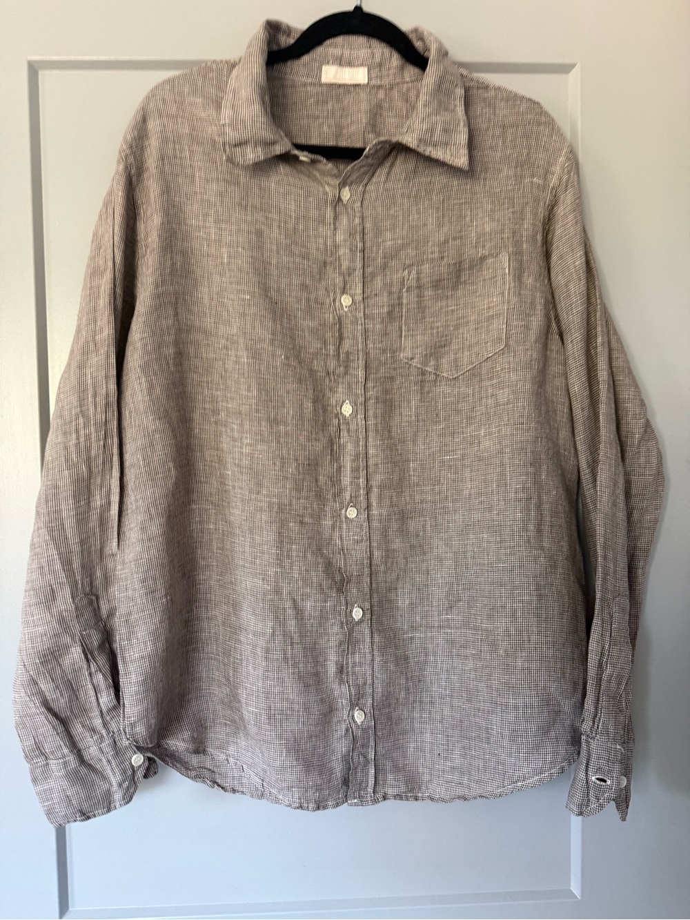 CP Shades Linen button down shirt Size XL